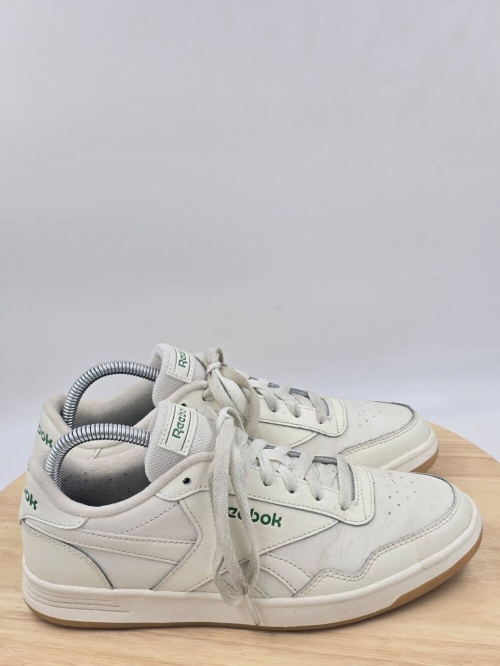 Reebok Club Memt Mens Sneakers Size 7 Casual White-Chalk-Green Classic Style